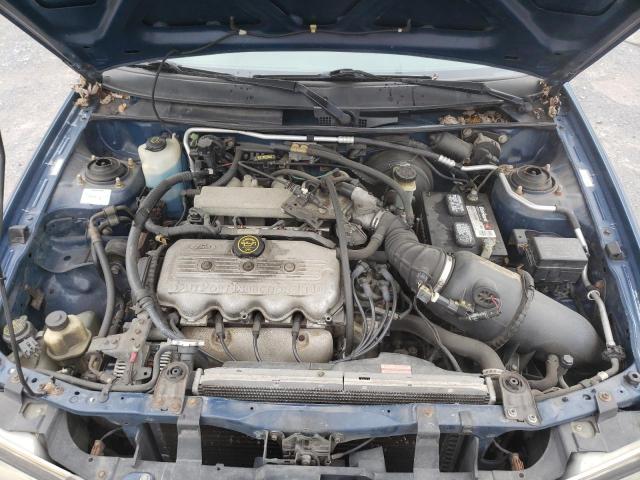 1FAFP15PXWW240847 - 1998 FORD ESCORT SE BLUE photo 11