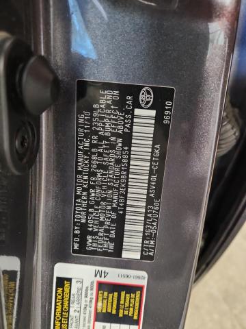 4T4BF3EK9BR158854 - 2011 TOYOTA CAMRY BASE GRAY photo 13