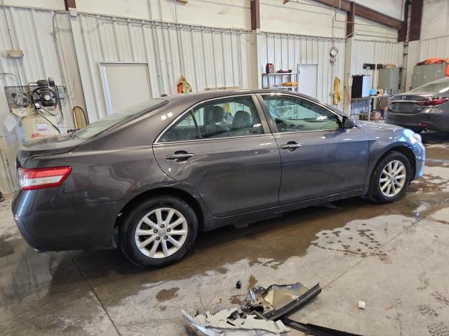 4T4BF3EK9BR158854 - 2011 TOYOTA CAMRY BASE GRAY photo 3