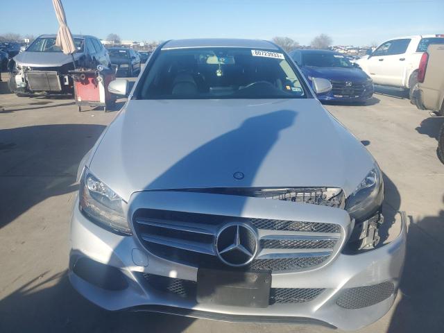 55SWF4JBXFU077371 - 2015 MERCEDES-BENZ C 300 SILVER photo 5