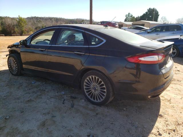 3FA6P0K95ER217171 - 2014 FORD FUSION TITANIUM BLACK photo 2