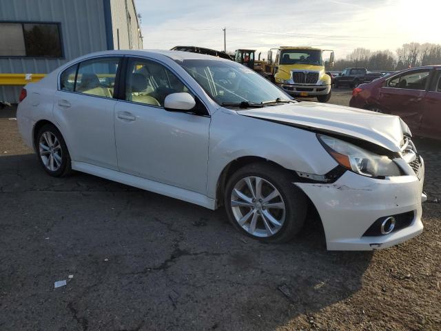 4S3BMBK62D3035671 - 2013 SUBARU LEGACY 2.5I LIMITED WHITE photo 4