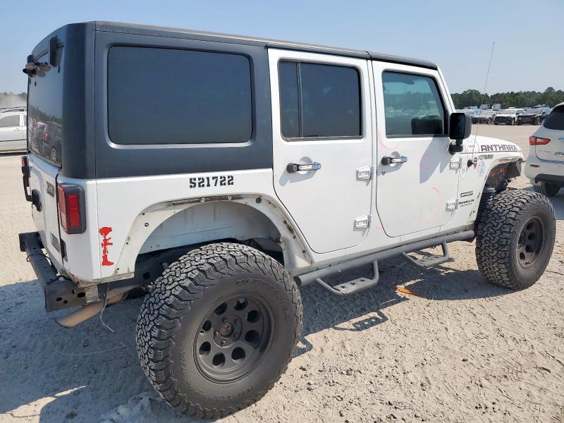 1C4BJWDG2FL711447 - 2015 JEEP WRANGLER U SPORT WHITE photo 3