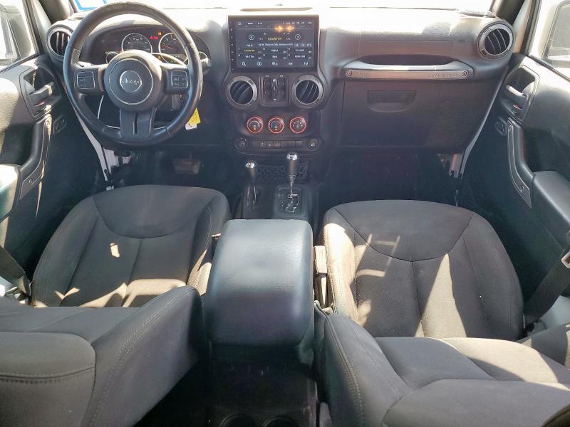 1C4BJWDG2FL711447 - 2015 JEEP WRANGLER U SPORT WHITE photo 8