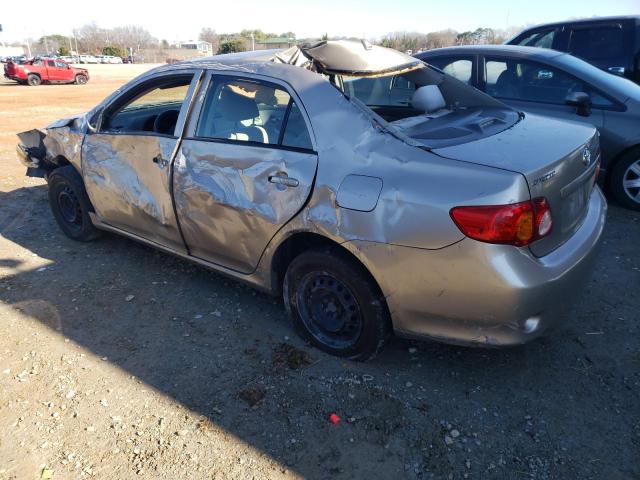 2T1BU4EE3AC271425 - 2010 TOYOTA COROLLA BASE GOLD photo 2