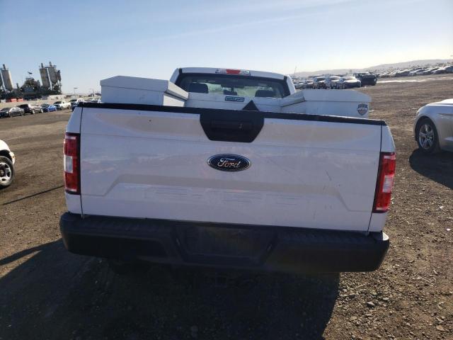 1FTNF1C57LKD79301 - 2020 FORD F150 WHITE photo 6