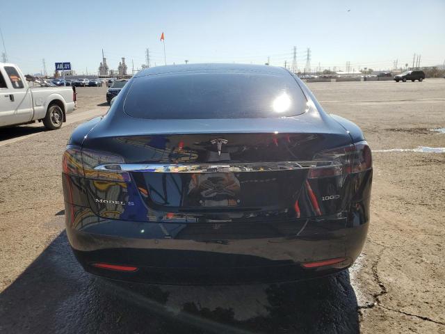 5YJSA1E20HF233041 - 2017 TESLA MODEL S შავი ფოტო 6