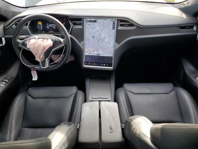 5YJSA1E20HF233041 - 2017 TESLA MODEL S შავი ფოტო 8