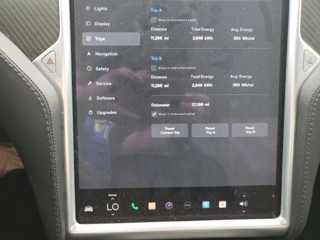 5YJSA1E20HF233041 - 2017 TESLA MODEL S შავი ფოტო 9