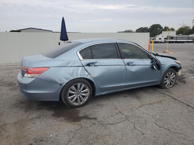 1HGCP2F7XCA052874 - 2012 HONDA ACCORD EX BLUE photo 3