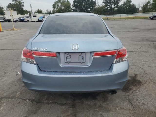 1HGCP2F7XCA052874 - 2012 HONDA ACCORD EX BLUE photo 6