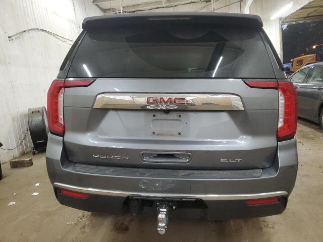 1GKS2BKD0MR150422 - 2021 GMC YUKON SLT GRAY photo 6