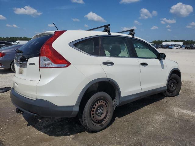 5J6RM4H39DL067017 - 2013 HONDA CR-V LX WHITE photo 3