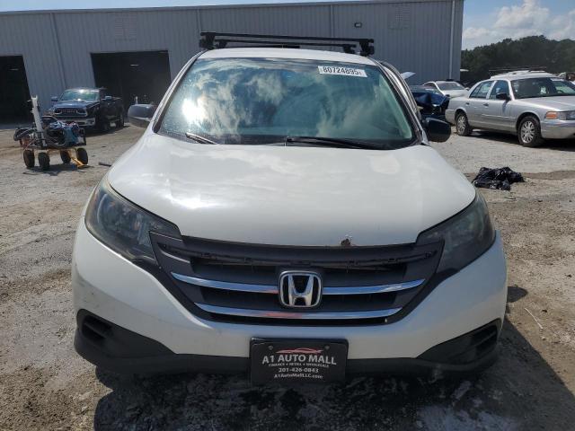5J6RM4H39DL067017 - 2013 HONDA CR-V LX WHITE photo 5