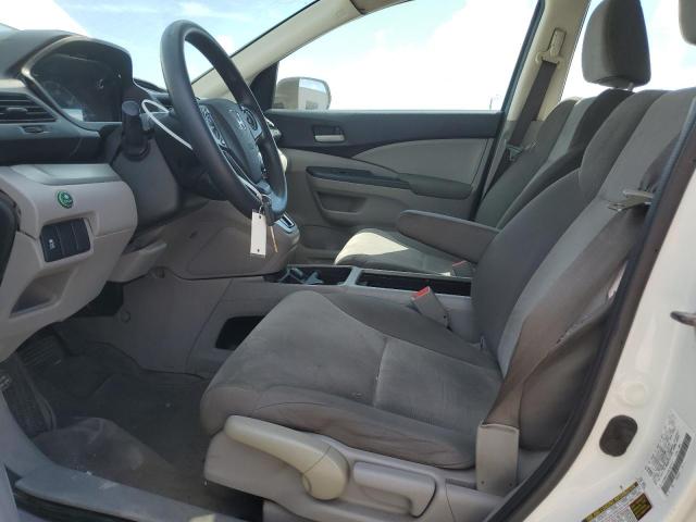 5J6RM4H39DL067017 - 2013 HONDA CR-V LX WHITE photo 7