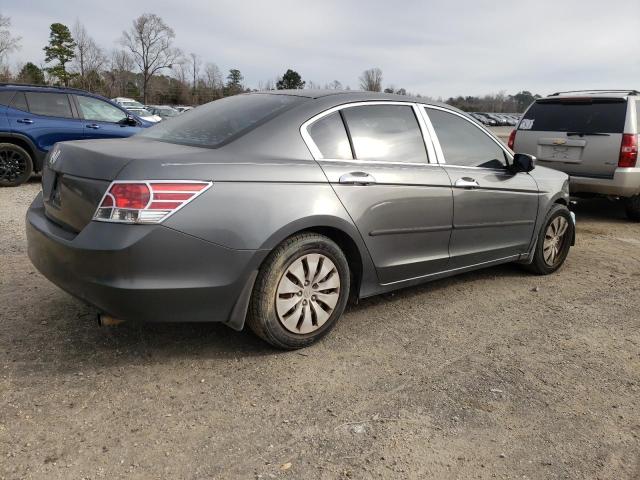 1HGCP26339A031709 - 2009 HONDA ACCORD LX GRAY photo 3