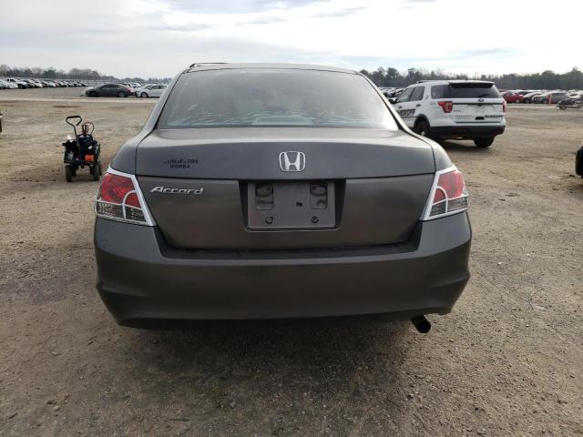 1HGCP26339A031709 - 2009 HONDA ACCORD LX GRAY photo 6