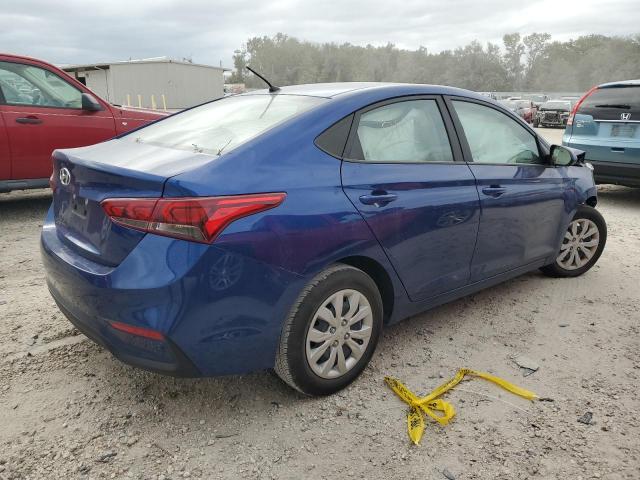 3KPC24A63NE158686 - 2022 HYUNDAI ACCENT SE BLUE photo 3