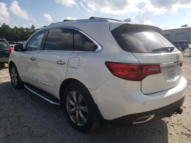 5FRYD4H80EB026288 - 2014 ACURA MDX ADVANCE 白色 照片 2