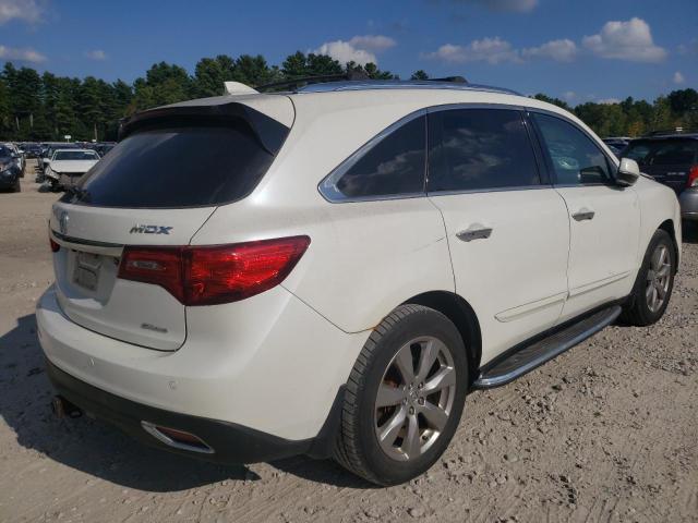 5FRYD4H80EB026288 - 2014 ACURA MDX ADVANCE 白色 照片 3