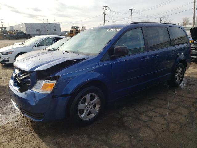 2D4RN3D12AR394186 - 2010 DODGE GRAND CARA HERO BLUE photo 1