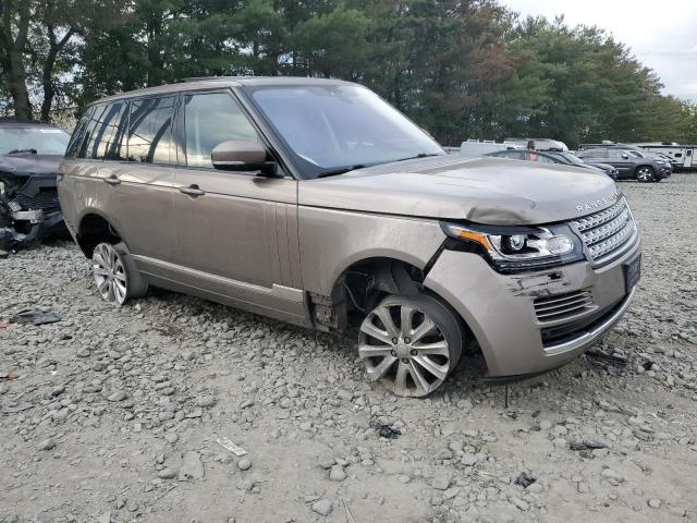 SALGS2FV3HA338742 - 2017 LAND ROVER RANGE ROVE HSE TAN photo 4
