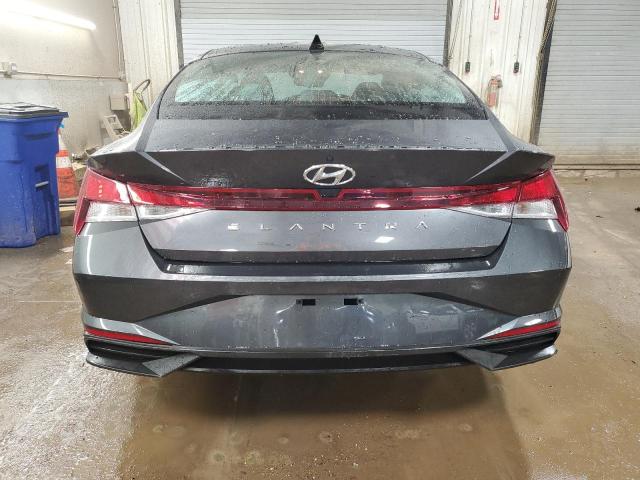 5NPLL4AG9NH076348 - 2022 HYUNDAI ELANTRA SE CHARCOAL photo 6