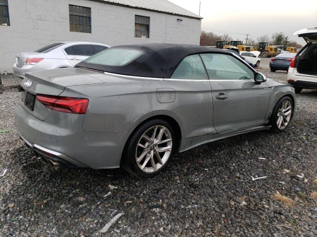 WAUW4GF54LN002476 - 2020 AUDI S5 PREMIUM PLUS GRAY photo 3