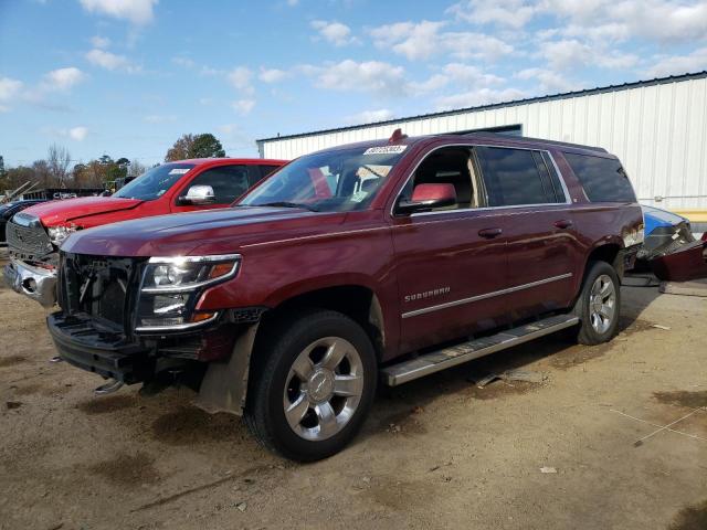 1GNSCHKC3GR461129 - 2016 CHEVROLET SUBURBAN C1500 LT BURGUNDY photo 1