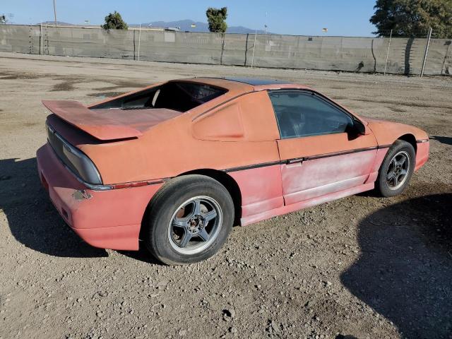 1G2PG1197HP232714 - 1987 PONTIAC FIERO GT RED photo 3