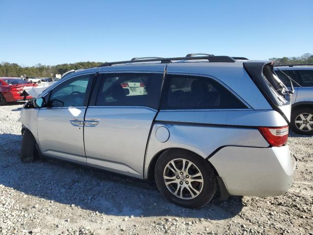 5FNRL5H48DB082151 - 2013 HONDA ODYSSEY EX SILVER photo 2