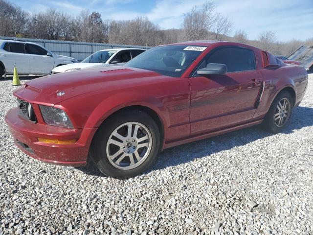 1ZVHT82H785197904 - 2008 FORD MUSTANG GT RED photo 1