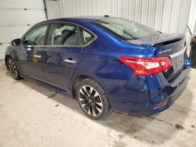 3N1AB7AP8KY310167 - 2019 NISSAN SENTRA S BLUE photo 2