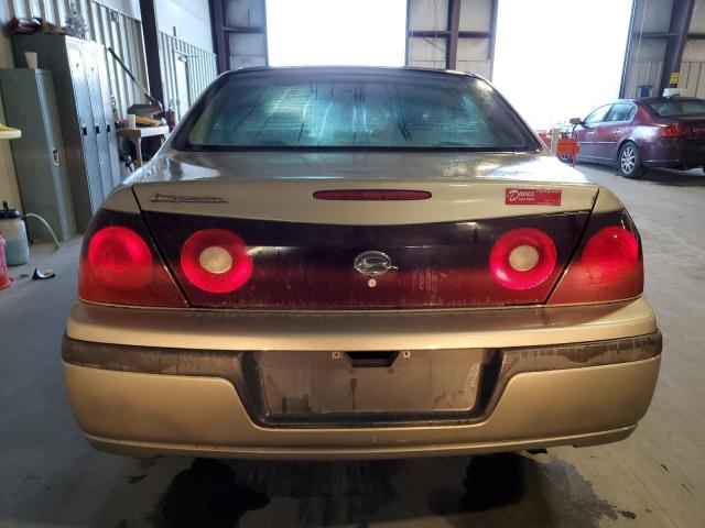 2G1WF52E639354350 - 2003 CHEVROLET IMPALA TAN photo 6