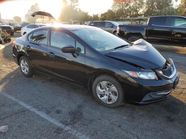 2HGFB2F57FH566097 - 2015 HONDA CIVIC LX BLACK photo 4