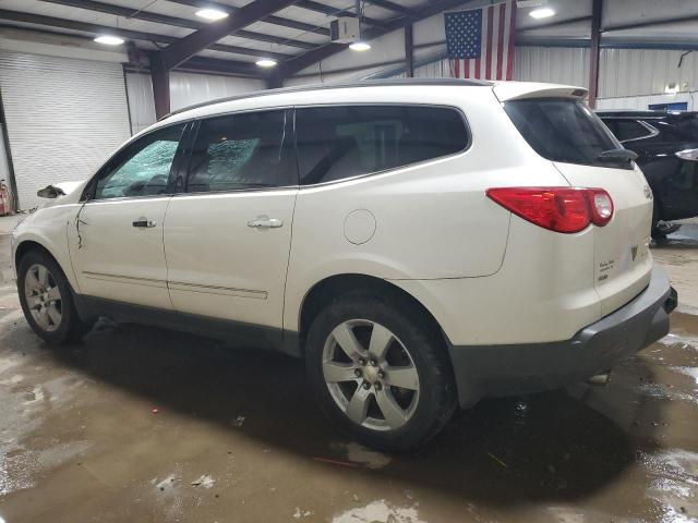 1GNKVLED4CJ345237 - 2012 CHEVROLET TRAVERSE LTZ WHITE photo 2