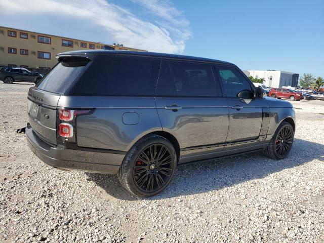 SALGV5RE3KA517357 - 2019 LAND ROVER RANGE ROVE AUTOBIOGRAPHY GRAY photo 3