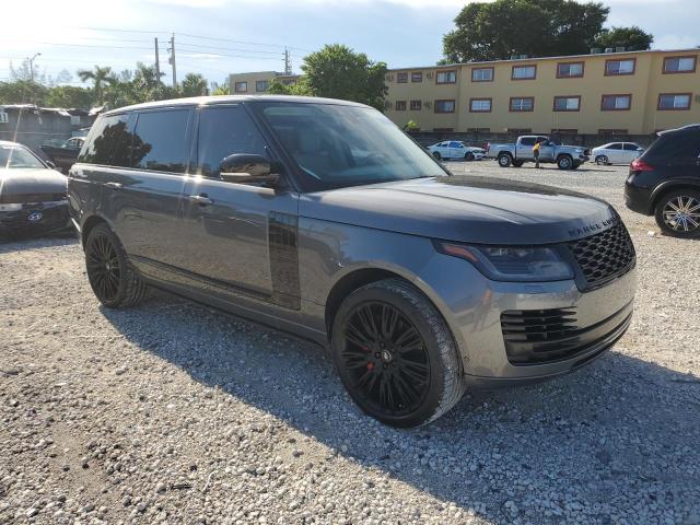 SALGV5RE3KA517357 - 2019 LAND ROVER RANGE ROVE AUTOBIOGRAPHY GRAY photo 4
