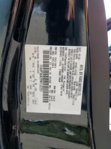 1FAHP36N29W152221 - 2009 FORD FOCUS SES BLACK photo 13