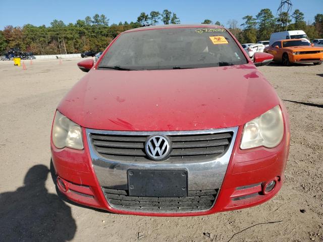 WVWFA71F69V015119 - 2009 VOLKSWAGEN EOS LUX RED photo 5