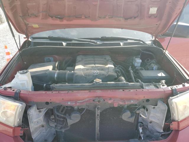 5TFUW5F16BX183525 - 2011 TOYOTA TUNDRA DOUBLE CAB SR5 RED photo 11