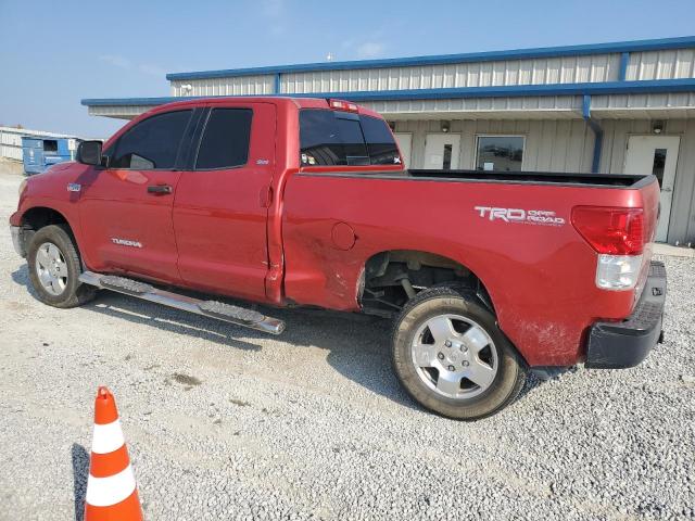 5TFUW5F16BX183525 - 2011 TOYOTA TUNDRA DOUBLE CAB SR5 RED photo 2