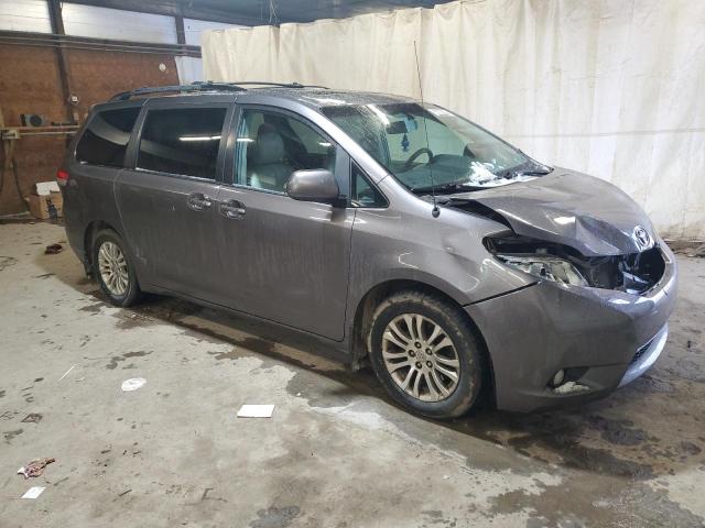 5TDYK3DC7ES508103 - 2014 TOYOTA SIENNA XLE SILVER photo 4