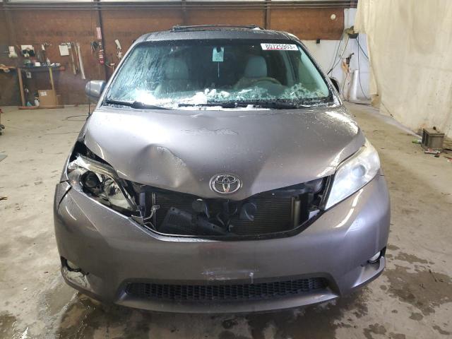 5TDYK3DC7ES508103 - 2014 TOYOTA SIENNA XLE SILVER photo 5