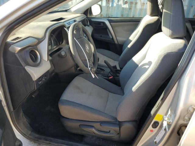 2T3ZFREV3FW169013 - 2015 TOYOTA RAV4 LE SILVER photo 7