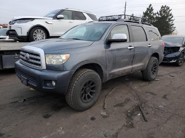 5TDBY68A68S000918 - 2008 TOYOTA SEQUOIA LIMITED GRAY photo 1