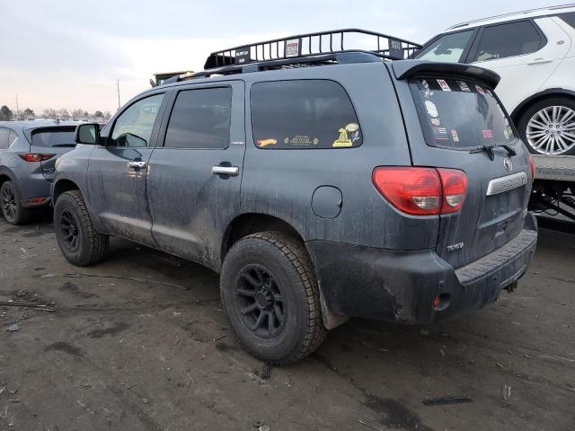 5TDBY68A68S000918 - 2008 TOYOTA SEQUOIA LIMITED GRAY photo 2