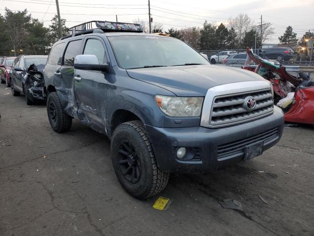 5TDBY68A68S000918 - 2008 TOYOTA SEQUOIA LIMITED GRAY photo 4