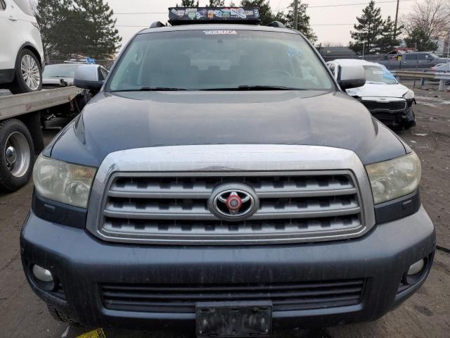 5TDBY68A68S000918 - 2008 TOYOTA SEQUOIA LIMITED GRAY photo 5