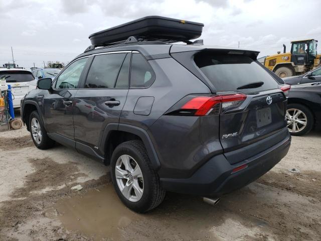 2T3RWRFVXLW090741 - 2020 TOYOTA RAV4 XLE GRAY photo 2